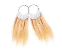 Ipetboom 2juegos Muestras De Color De Cabello Anillos De Cabello Kit De Pruebas De Color Real Para Estilistas y Salones Para Evaluar Técnicas De Tinte