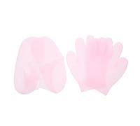 Ipetboom 2pares Conjunto De Guantes y Calcetines De Gel Suaves Hidratantes Para Spa Calcetines Hidratantes Para Talones Agrietados Para Reparar y Suavizar La Seca De Manos y Pies