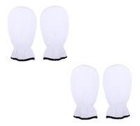 Ipetboom 2pares Guantes Exfoliantes De Esencial Para Cuidado De Manos Guantes Hidratantes Para Spa De Manos Reutilizables y Lavables Para Uso Lociones y Cremas Material Seguro y Amigable La