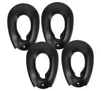 Ipetboom 2pares Orejeras para Teñir el Cabello Protectores Auditivos Profesionales Negros para DIY Peinados y Salones de Belleza Materiales Suaves Prueba de Agua