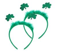 Ipetboom 2piezas Accesorio Para Tocado Accesorio Para Festival Para Peinado De Celebración Día De San Patricio Fabricado Material De Calidad Diseño Temático Para Eventos