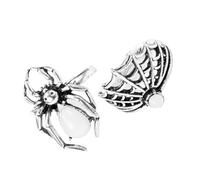 Ipetboom 2piezas Anillo Punk Vintage De Araña Anillo Retro Exagerado Accesorios De Disfraz Para Halloween De Para Mujer y Hombre