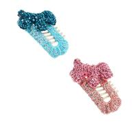 Ipetboom 2piezas Barrettes Para Perros Pequeños Clips De Pelo Adorables Para Estilo y Cuidado Accesorios Funcionales Para Mascotas Furry Friends