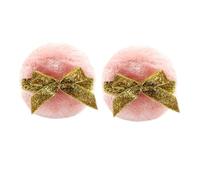 Ipetboom 2piezas Borla de Polvo Brillantina Borla de Felpa para Pelo para Cuidado Piel