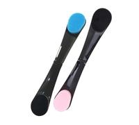 Ipetboom 2piezas Cepillo Bronceador Espalda Aplicador de Loción Autobronceadora Masajeador de Espalda Mango para Cuidado Corporal Cremas y Medicamentos