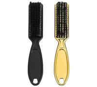 Ipetboom 2piezas Cepillo De Limpieza De Cabello Para Hombres Barbero Plumero De Cuello Fácil De Barrer Polvo Para Cortar El Cabello Cómodo y Duradero