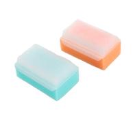Ipetboom 2piezas Cepillo De Masaje Para Bebés Diseño Sensorial De Esponja Suave Para Baño y Masaje Del Cabelludo Para Desarrollo Sensorial De Recién Nacidos y Niño Niña