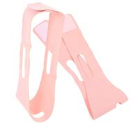 Ipetboom 2piezas Correa Antironquidos Para Adultos Diseño Elástico Para Mantener La Boca Cerrada Al Dormir Para Ronquidos y Color Rosa