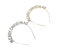 Ipetboom 2piezas De Piedras Brillantes Merry Christmas Accesorios Elegantes y Celebraciones Para Navidad y Año