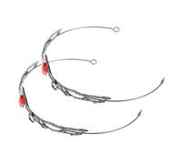 Ipetboom 2piezas Diadema de Fiesta Estilo Retro Oscuro para Mujer Cumpleaños Desfile Boda Graduación Accesorios de Cabello