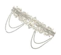 Ipetboom 2piezas Diadema De Novia De Cristal Brillante Accesorios De Cabello Para Bodas Fiestas y Eventos Especiales Banda Elástica De Adorno Glamuroso Para Novias y Damas De Honor