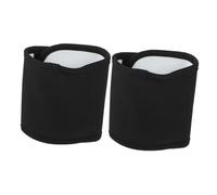 Ipetboom 2piezas Envoltura De Para Pies Aceite De Ricino Paquete De Negro Compresa Reutilizable Para Pies Para Relajarse y Dormir Cómodamente