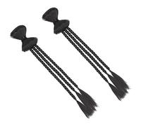 Ipetboom 2piezas Extensiones De Coleta Sintéticas Postizo De Trenzas Largas Para Mujer Para Fiestas y Cosplay Natural