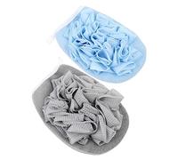 Ipetboom 2piezas Guante De Ducha Toalla De Ducha Esponja Exfoliante Bolas Gruesas y Duradera Limpieza Diaria