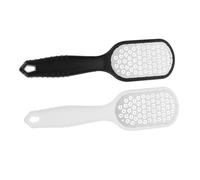 Ipetboom 2piezas Molinillo Acero Inoxidable Para Cuidado Pies Exfoliante De Mano Removedor De Piel Muerta Pies