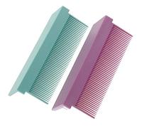 Ipetboom 2piezas Peine Alisador Para Cabello Herramienta De Peluquería Repuesto Profesional Compacto y Fácil De Transportar Duradero y Diseño Profesional Para Peinados Peine Multiusos