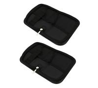 Ipetboom 2piezas Pu Storage Pouches Multi-functional Glucose Bag Convenient Travel Organizer