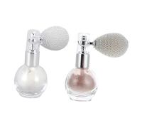 Ipetboom 2piezas Rociador De Maquillaje Facial Purpurina Botellas Spray De Polvos Brillantes Para Mujeres y Niñas