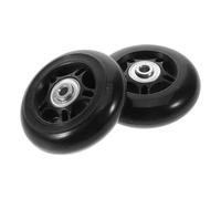 Ipetboom 2piezas Ruedas Pequeñas De Repuesto Aplicables De Goma para Maletas Giratorias y Silenciosas De Reparación para Equipaje para Reparar Ruedas De Maleta Viajes