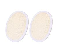 Ipetboom 2piezas Toalla De Baño Cuerda De Luffa Natural Exfoliante Corporal De Discos De Luffa Para Uso Ducha Unidades