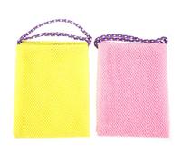 Ipetboom 2piezas Toalla De Ducha Exfoliante Para Espalda Rascador De Baño Con Rugosa Toalla De Baño Para Limpieza Corporal y Exfoliación