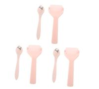 Ipetboom 3 Juegos masaje con rodillos facial Buque de vapor rodillo de ojos rolo massagem massage roller rodillo de hielo Herramienta de masaje facial perlas de hielo rosa