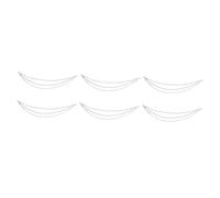 Ipetboom 3 Pares De Cadenas Con Forma De Garra Para Decoración De Zapatos Cordones En Capas Joyería Con Abalorios Dorados Nombre Moda Para Mujer Delicadas Cadenas Apiladas Para