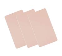 Ipetboom 3 Piezas de Láminas de Práctica para Tatuajes, Silicona Similar a Tejido Cutáneo 25X14.5Cm Gran Ductilidad y Superficie Lisa para Principiantes y Profesionales