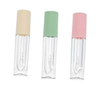 Ipetboom 3 Piezas Embalaje de Brillo de Labios Tubo de pestañas máscara Dispensador Tubos bálsamo maquillajes labiales lip Gloss contenedor de subenvasado Botellas Recargables Acrílico