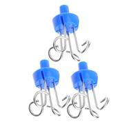 Ipetboom 3 piezas Gancho para Soporte de Infusión Vertical de Acero Inoxidable Resistente y Práctico para Hospital y Clínica Fácil Instalación y Uso Seguro