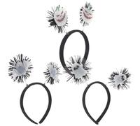 Ipetboom 3 Piezas Halloween Headbands Glow In The Dark Lightweight Bat Ghost Design Flexible Cosplay Headdress Props For Adults Party Accessories