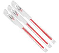 Ipetboom 3 Piezas Herramienta de Marcado para Tatuajes y Cejas, Línea Precisa Rojo de Plástico, Resistente al Sudor, para Salón y Piercing en Piel y Oreja