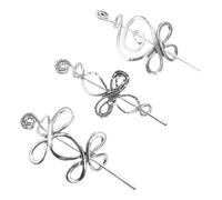 Ipetboom 3 Piezas Pasadores Vikingos de Aleación Retro Clips de Metal Vintage para Peinados Tradicionales y Recogidos Accesorios Chinos para Bodas Resistente y Decorativo