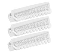 Ipetboom 3 piezas Peine Antiestático Plegable para Viaje Cepillo para Desenredar sin para Cabello Rizado y Extensiones Cómodo y Portátil para Adultos