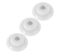 Ipetboom 3 Piezas Tapones Prevención de Fugas de Goma de Congelador Blanco para Drenaje y Fácil Instalación para Congeladores Horizontales y Heladeras
