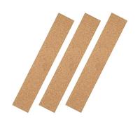 Ipetboom 3 piezas Tiras Adhesivas de Corcho Autoadhesivas Franjas sin Marco para Notas y Anuncios Tiras Decorativas para Pared de Oficina y Hogar Resistentes para Chinchetas y Fotos Color