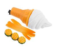 Ipetboom 3 Pinzas Para El Pelo Realistas Para Comida Divertidos Conos De Helado Patatas Fritas Y Hamburguesas Para Añadir Un Toque De Humor A Tu Look