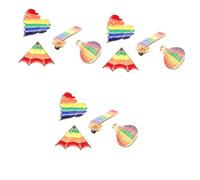 Ipetboom 3 Series Broche De Para Los Hombres Esmalte Orgullo Alfileres De Ropa Patas Broche De Autoestima Pasador De Mochila Estética Broche De Ropa Aleación De Zinc 4 Piezas X 3