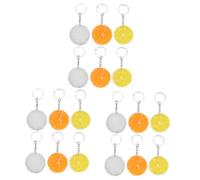 Ipetboom 3 Series Llaveros Adorables De Falsas para Accesorios para Almacenar Llaves 6 Piezas X 3