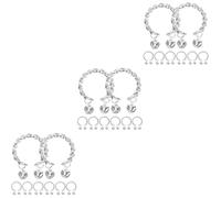 Ipetboom 3 Series Pulsera De Campana Anillos De Moda Para Mujeres Joyas De Anillo s Estéticos De Campanas De a De Mujer Suena La a Aleación 8 Piezas X 3