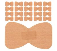 Ipetboom 30 unidades de vendajes grandes impermeables: vendajes en forma de lazo - apósitos autoadhesivos de tela flexible para nudillos y dedos del pie - parches transpirables para heridas