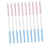 Ipetboom 30piezas Limas De Piedra Para Uñas Naturales y Palos Empujadores De Cutículas Herramienta Profesional De Manicura y Pedicura Abrasión Resistente Para Uso Casa y Salón Colores