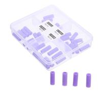 Ipetboom 32 Piezas Herramienta de esmalte de uñas cuidado de uñas herramientas para uñas brocas para uñas brocas para clavos banda de lijado de taladro anillos para pulir uñas papel de lija