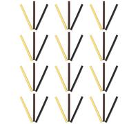 Ipetboom 36 barras de pegamento de queratina para reparación de extensiones de cabello y unión de pelucas, mini barras de pegamento termofusible para fusión de calor, fusión de punta plana de