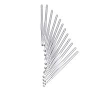 Ipetboom 36piezas Limpiadores De Oídos Inoxidable Para De Eliminación De Cera Diseño Antideslizante y Cabezal Seguro Bajo Supervisión