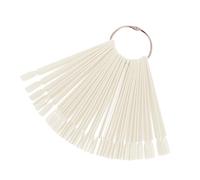 Ipetboom 3bolsas Tablero De Exhibición Para Esmaltes De Uñas Forma De Abanico Paleta De Puntas De Uñas Tarjeta De Exhibición De Para Practicar Laca De