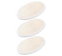 Ipetboom 3Piezas Almohadillas de Esponja de Exfoliantes para Cuerda Limpieza Suave y Profunda para Tipo