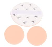 Ipetboom 3piezas Borlas De Maquillaje Para Polvos Faciales Esponjas Base Ahorrar Fácil De Usar