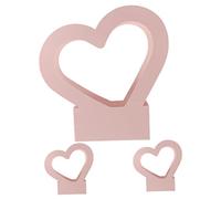 Ipetboom 3piezas Caja De Flores Forma De Contenedor Floral Para Empaque De y Decoración De Bodas