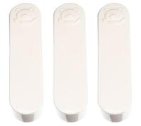 Ipetboom 3piezas Caja Dispensadora De Bolas De Algodón Estuche Pequeño Organizador Fácil Limpieza Pp